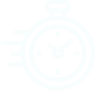 Stopwatch time icon light blue