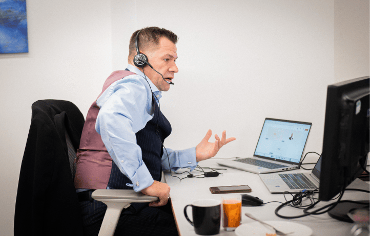 bluesource_employee_on_a_call